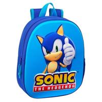 Sonic the Hedgehog Rugzak, 3D Great - 33 x 27 x 10 cm - Polyester - thumbnail