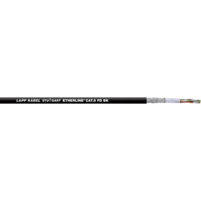 LAPP CE217489/500 Netwerkkabel CAT 5 S/UTP 4 x 2 x 0.14 mm² Zwart 500 m LAPP CE217489/500 Netwerkkabel CAT 5 S/UTP 4 x 2 x 0.14 mm² Zwart 500 m