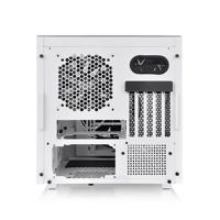 Thermaltake Divider 200 TG Air Snow Micro-tower PC-behuizing Wit 2 voorgeïnstalleerde ventilators, Zijvenster, Stoffilter - thumbnail