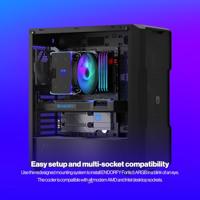 endorfy Fortis 5 ARGB CPU-koellichaam met ventilator AMD AM5, AMD AM4, AMD AM3+, AMD AM2+, AMD FM2+, AMD FM1, Intel LGA 1700, Intel LGA 1200, Intel LGA 1150, - thumbnail