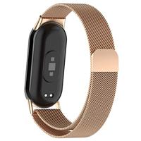 Milanese band - Champagne goud - Xiaomi Smart Band 8 / 9 / 10 - thumbnail
