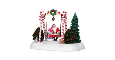 Kerstfiguur Santa swing LEMAX - Lemax