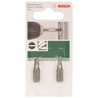 Bosch Accessoires Bit Standard voor gleufkopschroeven | 12X65 25mm,1/4" Zeskant - 2609255911 Bosch Accessoires Bit Standard voor gleufkopschroeven | 12X65 25mm,1/4" Zeskant - 2609255911