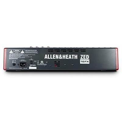 Allen & Heath ZED16FX PA mixer met effecten