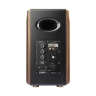Edifier: S2000MKIII Actieve Boekenplank Speakers 2 stuks - Zwart/Bruin - thumbnail