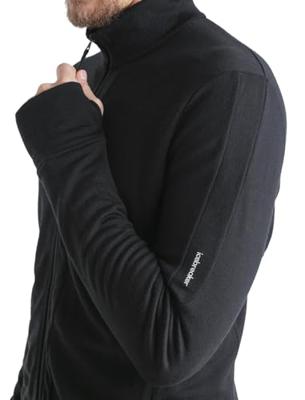Icebreaker Merino 260 Quantum LS Zip Vest Heren Black M - thumbnail