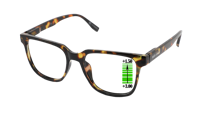 Leesbril Vista Bonita Cubo Multifocaal-Hub Havanna-+1.50-+3.00 - thumbnail