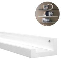 WOOOD wandplank studio wit 120 cm | 4 stuks - thumbnail