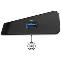 .com USB 3.0 docking station - 4K - HDMI  DisplayPort - met snelladen  Ethernet  audio - universeel laptop dock - Dockingstation - USB - thumbnail