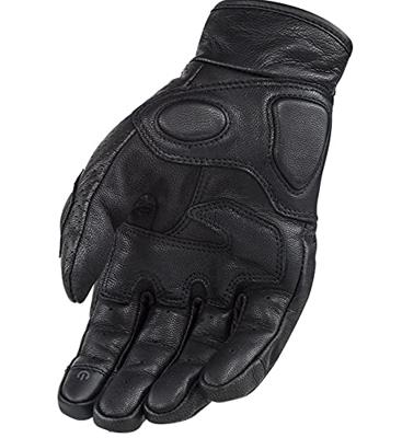 LS2 handschoenen "rust man glove rust man black leather s