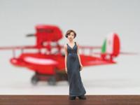 Porco Rosso model kit with figure 1/48 Savoia S.21F Version 2 & Gina - thumbnail