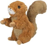 Trixie hondenspeelgoed eekhoorn pluche gerecycled 20 cm 2 st - thumbnail