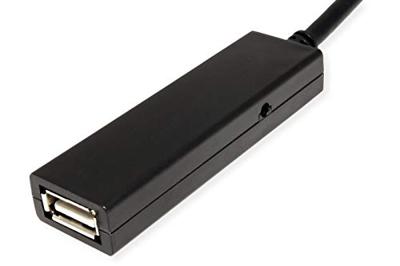 VALUE USB 2.0 Verleng kabel met actieve Repeater, A - C, zwart, 20 m VALUE USB 2.0 Verleng kabel met actieve Repeater, A - C, zwart, 20 m