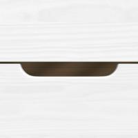 Slaapbank met 2 lades IRUN 90x200 cm massief grenenhout wit - thumbnail