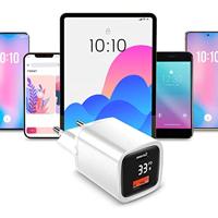 Eaxus Dual Port USB-oplader 33 W 1x USB-A, 1x USB-C Wit Binnen - thumbnail