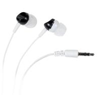 Vivanco Colour Buds Hoofdtelefoons Bedraad In-ear Muziek Zwart, Wit - thumbnail