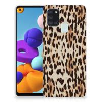 Samsung Galaxy A21s | TPU Hoesje | Leopard - thumbnail