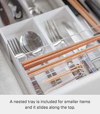 Yamazaki Bestekbak Uitschuifbaar - Tower - Wit Yamazaki Bestekbak Uitschuifbaar - Tower - Wit