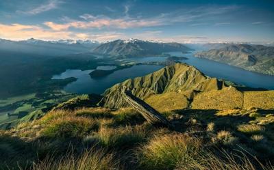 Komar Stefan Hefele; Komar Wanderlust Fotobehang Green Ridges - SHX9-115