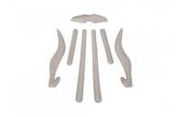 Polisport helm commuter mat wit/grijs m 54-58cm - thumbnail