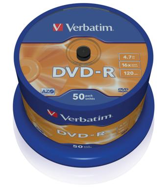 Verbatim 43548 DVD-R disc 4.7 GB 50 stuk(s) Spindel