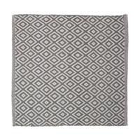 Sealskin Badmat Trellis 60x60 cm Katoen Grijs - thumbnail