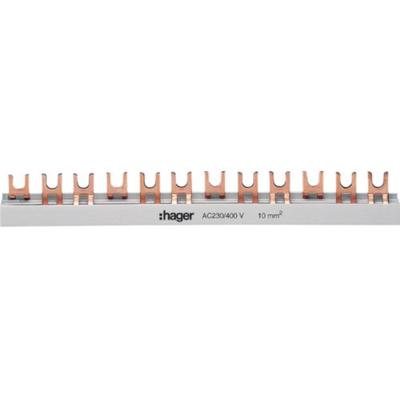 Hager KDN363B HAGER KDN363B veiligheidsschakelaar-toebehoren Phase busbar Meerdere kleuren 1 stuk(s)