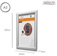 Toonbankdisplay Archivo 2000 Met lijst Zilverkleurig Din A3 - thumbnail