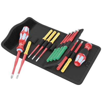 Wera Kraftform Kompakt VDE RVS 17 extra slim 1 Tool Finder | 17 stuks - 5006631001