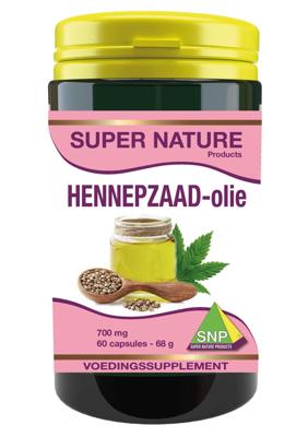 SNP Hennepzaad olie 60 Capsules SNP Hennepzaad olie 60 Capsules