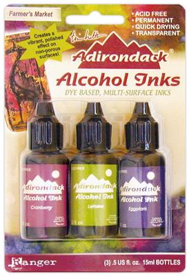 Ranger Ink Ranger • tim holtz adirondack alcohol inks cranberry, lettuce & eggplant 14ml