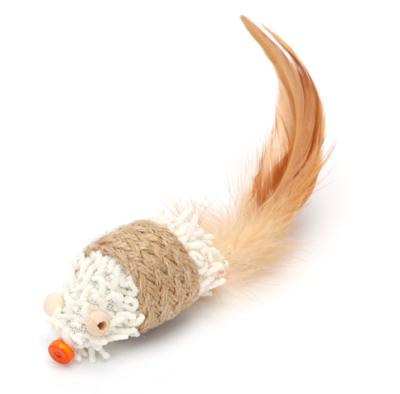 Nobleza Kattenspeeltje - Muis van touw en veren Nobleza Kattenspeeltje - Muis van touw en veren