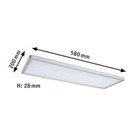 Paulmann Atria Shine 71010 LED-plafondlamp 22 W Neutraalwit Chroom (mat) - thumbnail