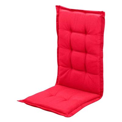 Madison zitkussen panama hoge rug rood 123 x 50 cm
