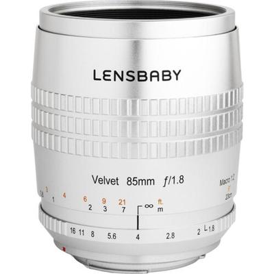 Lensbaby Velvet 85 Canon RF (Silver)