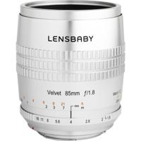 Lensbaby Velvet 85 Canon RF (Silver) - thumbnail