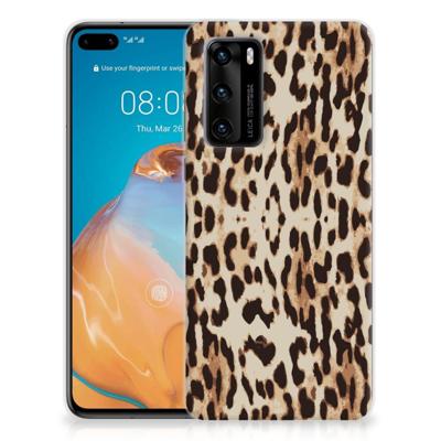 Huawei P40 | TPU Hoesje | Leopard