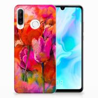 Smartphone hoesje Huawei P30 Lite Tulips - thumbnail