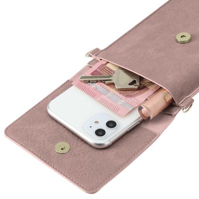 Hama cross-body-tas universeel voor smartphones roze