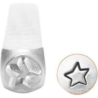 ImpressArt Embossing stempel, ster, l: 65 mm, afm 3 mm, 1 stuk - thumbnail