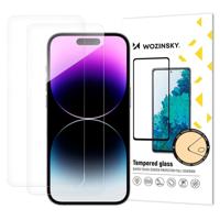 (2 stuks) Wozinsky iPhone 17 Pro Max Beschermglas - Full Cover Screenprotector - thumbnail