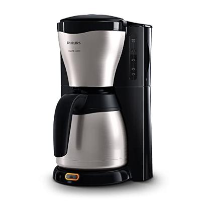 Philips café Gaia koffieapparaat met thermische kan - RVS/zwart - HD7549/20