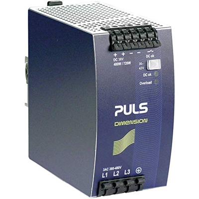 PULS DIMENSION QT20.361 DIN-rail netvoeding 36 V/DC 13.3 A 480 W Aantal uitgangen: 1 x Inhoud: 1 stuk(s)