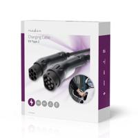 Nedis Kabel voor elektrische voertuigen | Cable Type 2 | 32 A | 22000 W | 3-fasen | 5.00 m | Zwart | Gift Box - EVCA22KWBK50 - thumbnail