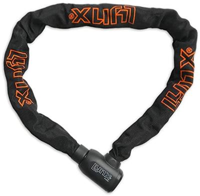 Lynx kettingslot art-2 100cmx9.0mm nylon hoes zwart op kaart