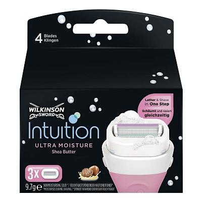 Wilkinson Intuition Ultra Moisture Shea Butter 3 mesjes Wilkinson Intuition Ultra Moisture Shea Butter 3 mesjes