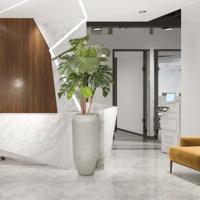 Monstera deluxe kunstboom 140cm - thumbnail