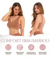 Magic Bamboe Bustier - Comfort BH - Comfort Bra - Zachte bamboe bh Top brede bandjes - thumbnail