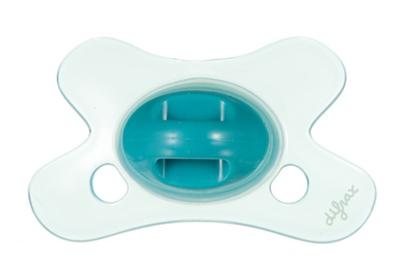 Difrax Fopspeen natural 0-6 maanden ocean 1 Stuks