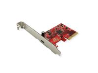 ROLINE PCI Express Kaart, USB 3.2 Gen 2x2, 1 Poort Type C - thumbnail